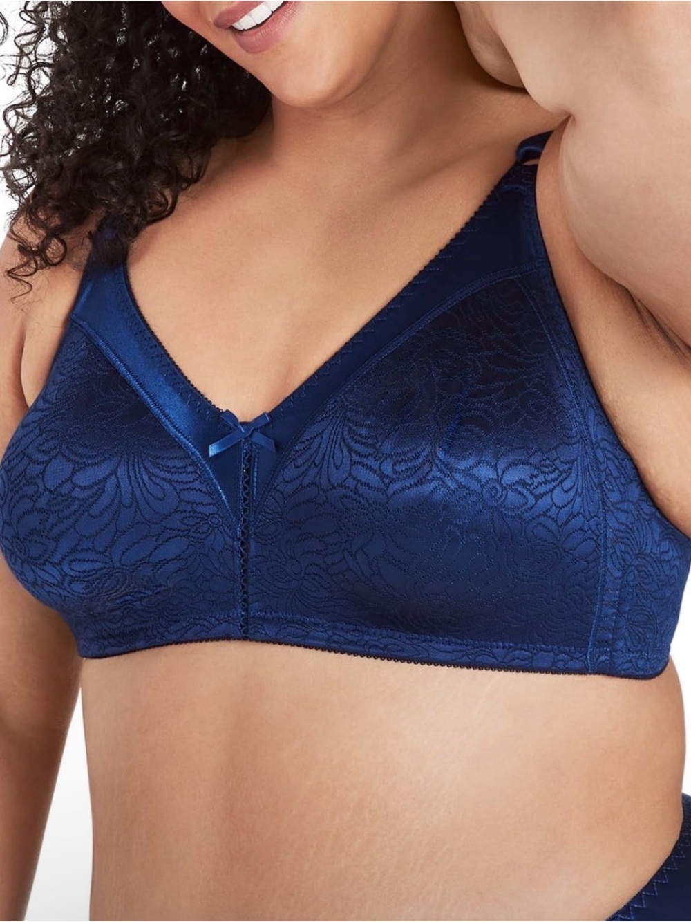 New BALI Classic Support Cool Comfort Full Coverage Bra size- 34DD